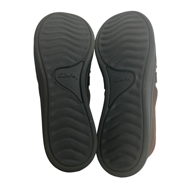 Clarks Cloudsteppers Women’s Slip On Shoes Sz 8 Color Brown Cushion soft - Picture 6 of 13